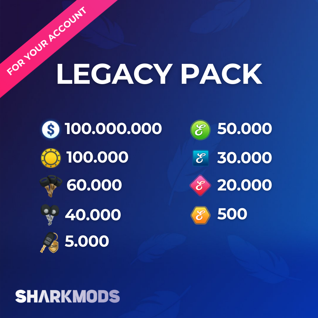 CSR2 MODS - Legacy Pack